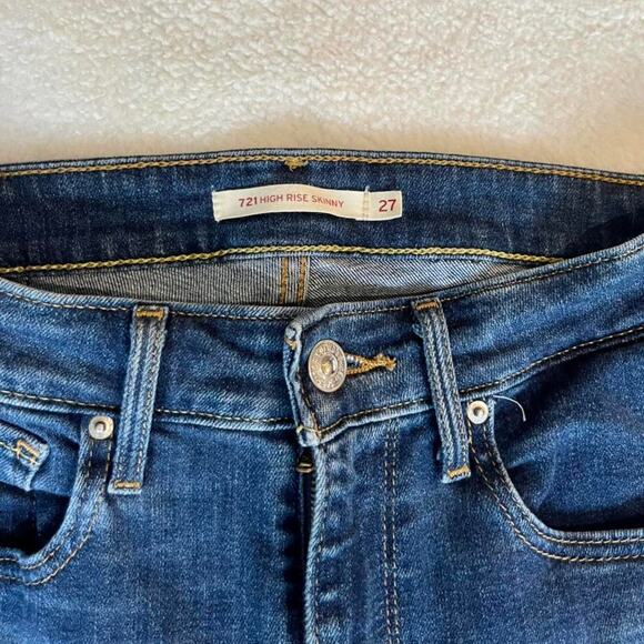 Levis high rise skinny 721 - Picture 3 of 4